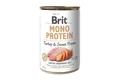 Корм вологий для собак Brit Mono Protein з індичкою та бататом, 400 г