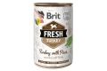 Корм влажный для собак Brit Mono Protein с индейкой и горошком, 400 г