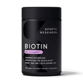 Биотин Sports Research Biotin 10000 мкг, 120 вегетарианских капсул