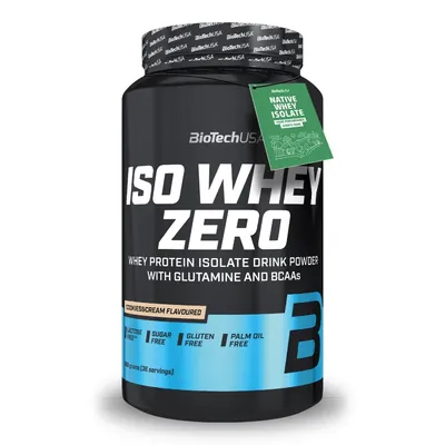 Протеїн сироватковий ізолят Biotech Iso Whey Zero печиво з кремом, 908 г