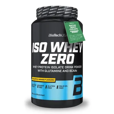 Протеїн сироватковий ізолят Biotech Iso Whey Zero ананас - манго, 908 г
