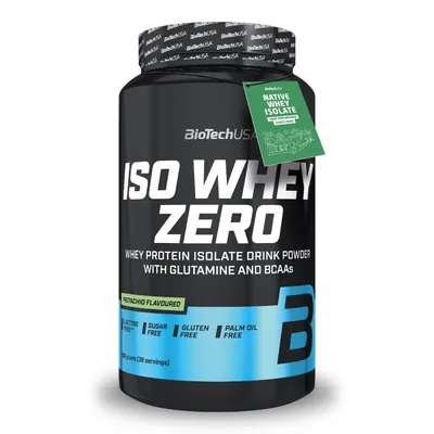 Протеїн сироватковий ізолят Biotech Iso Whey Zero фісташка, 908 г
