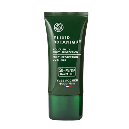 Флюїд для обличчя Yves Rocher Elixir Botanique Захисний, Детокс та Кисень, SPF 50+ PA++++, 30 мл