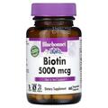 Биотин 5000 мкг Bluebonnet Nutrition капсулы №60