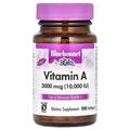 Витамин A 3000 мкг Bluebonnet Nutrition, 100 капсул