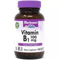 Витамин B1 100 мг Bluebonnet Nutrition, 100 капсул