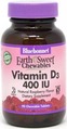 Витамин D3 400IU Bluebonnet Nutrition Earth Sweet Chewables, вкус малины жевательные таблетки №90