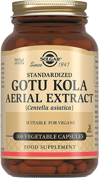 Готу Кола екстракт Solgar Gotu Kola Extract вег. капсули №100