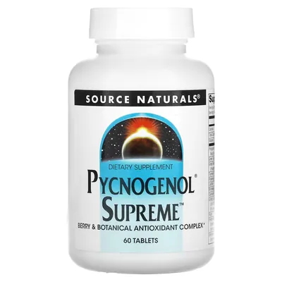 Пікногенол максимальний Source Naturals Pycnogenol Supreme, 60 таблеток