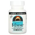 Витамин В12 Source Naturals B-12 Fast Melt 5 мг, 60 таблеток