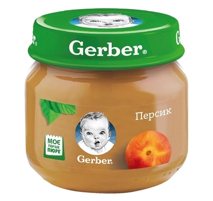 Пюре фруктовое Gerber Персик, 80 г