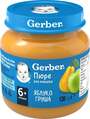 Пюре фруктовое Gerber Яблоко и груша, 130 г