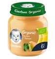 Пюре фруктове Gerber Organic груша і банан, 125 г