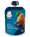 Пюре фруктовое Gerber Груша и чернослив, 90 г
