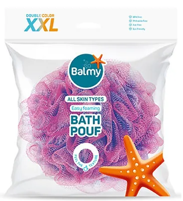 Мочалка Balmy синтетична XXL екстравелика 09273