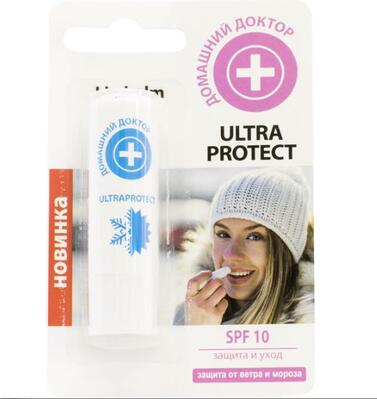 Бальзам для губ Домашний доктор UltraProtect, 3,6 г