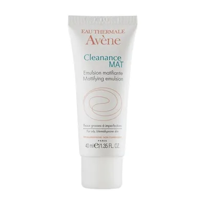 Емульсія Avene Cleanance MAT матуюча для жирної, проблемної шкіри, 40 мл