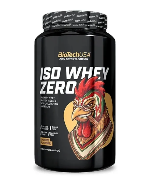 Протеїн сироватковий ізолят Biotech Iso Whey Zero чурос, 908 г