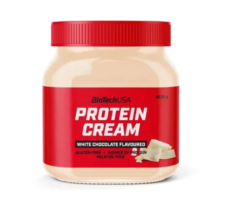 Протеїнова паста Biotech Protein Cream білий шоколад, 400 г