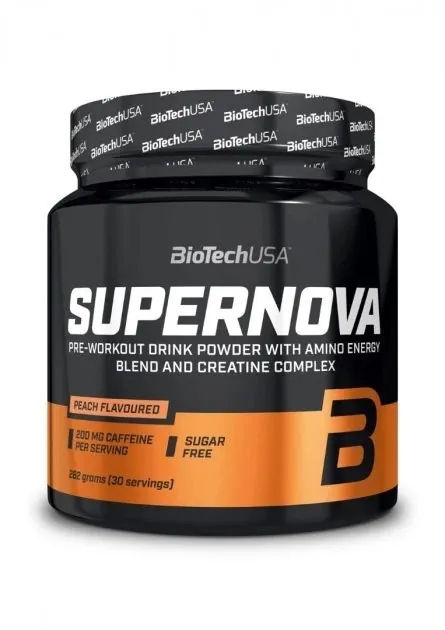 Передтренувальний комплекс Biotech SuperNova персик, 282 г