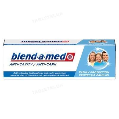 Зубна паста Blend-a-med Anti-Cavity Захист для всієї родини, 75 мл