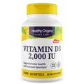 Вітамін D3 в олії МСТ Healthy Origins Vitamin D3 in MCT Oil 2000 МО, 120 гелевих капсул