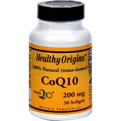 Коэнзим Q10 Healthy Origins Kaneka Q10 (CoQ10) 200 мг, 30 капсул