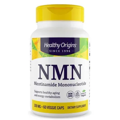 Нікотинамід мононуклеотид НМН Healthy Origins Nicotinamide Mononucleotide NMN 300 мг, 60 вегетаріанських капсул