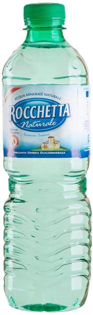 Вода минеральная Rocchetta Naturale негазированная, 0,5 л