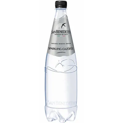 Вода мінеральна San Benedetto Sparkling газована, 1 л