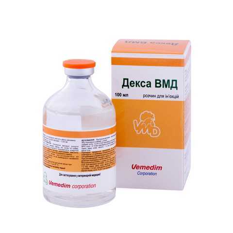 Декса ВМД (ДЛЯ ЖИВОТНЫХ) раствор для иньекций, 100 мл