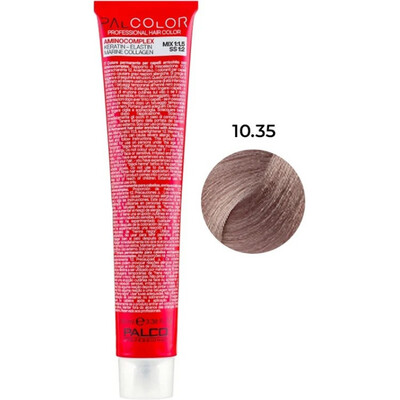 Крем-краска для волос Palco Professional Color № 10.35 светлый блондин махагон, 100 мл