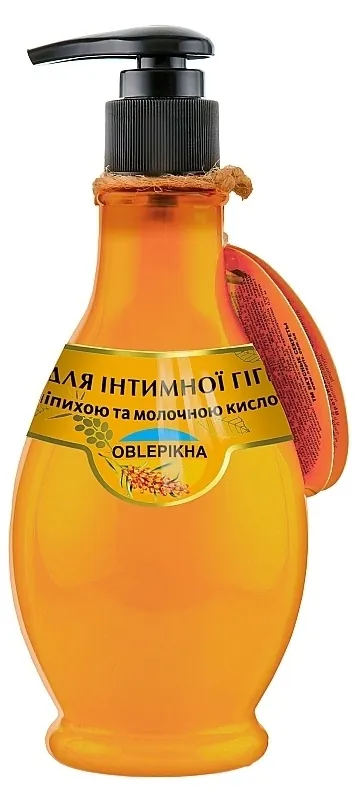 Гель для інтимної гігієни Oblepikha з обліпихою і молочною кислотою, 275 мл