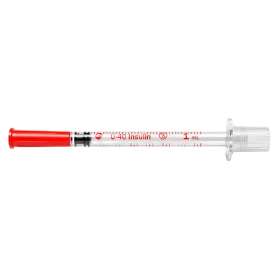 Шприц інсуліновий 1 мл U-40 Embecta Micro-Fine 30G (0,30 x 8.0 мм), 10 штук