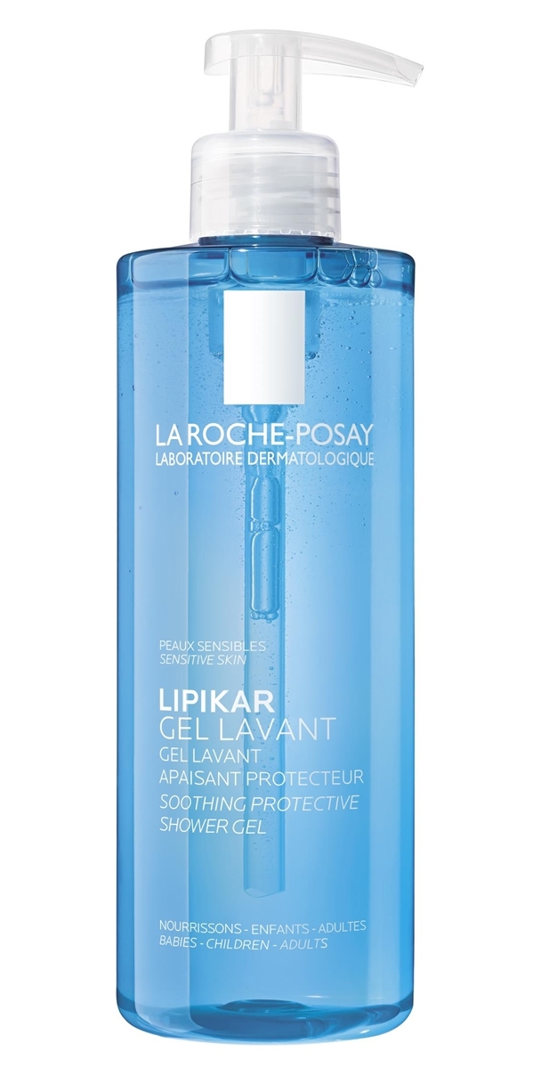 Гель для лица и тела La Roche-Posay Lipikar очищающий, успокаивающий и защитный, 400 мл