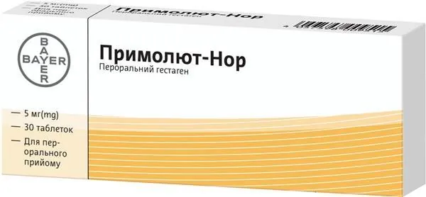 Примолют-нор таблетки по 5 мг №30 (15х2)