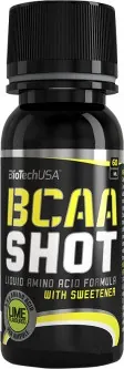 Амінокислота Biotech BCAA 3000 Zero carb Shot Лайм, 60 мл