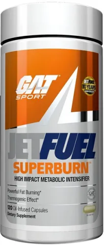 Жироспалювач GAT JetFUEL Superburn, 120 капсул