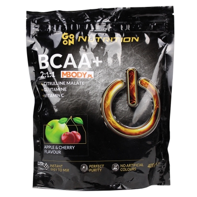 Аминокислота GO ON Nutrition BCAA Apple Cherry, 400 г