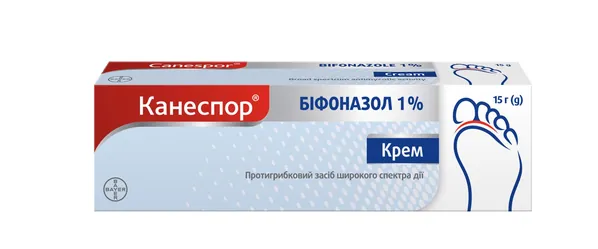 Канеспор крем 1 % по 15 г у тубах