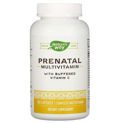 Мультивитамины для беременных Nature's Way Prenatal Multi Vitamin & Mineral, 180 капсул
