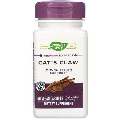 Кошачий коготь Nature's Way Cat's Claw стандартизированный 175 мг, 60 капсул