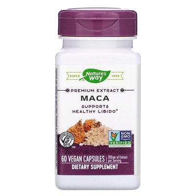 Мака Nature's Way Maca стандартизована 350 мг, 60 капсул