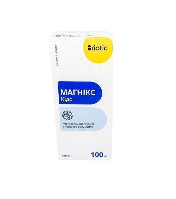 Магнікс Кідс сироп по 100 мл у флак.