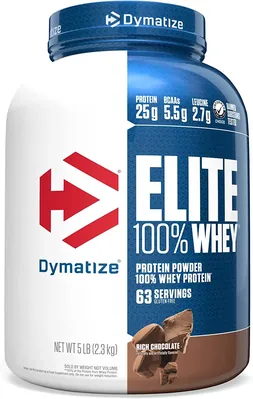 Протеїн сироватковий змішаний Dymatize Nutrition Elite 100% Whey шоколад, 2,25 кг