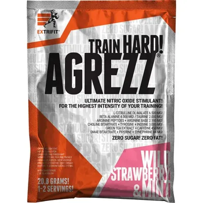 Передтренувальний комплекс Extrifit Agrezz Train Hard! полуниця та м'ята, 20,8 г