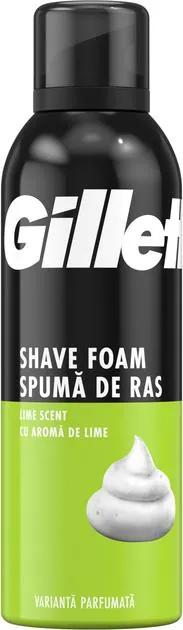 Піна для гоління Gillette Lime, 200 мл
