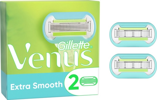Картриджі змінні для гоління (леза) Venus 5 Extra Smooth Embrace, 2 шт