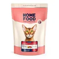 Корм сухий беззерновий гіпоалергенний Home Food для дорослих стерилізованих/кастрованих котів, з качкою та грушею, 1,6 кг