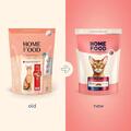 Корм сухий беззерновий гіпоалергенний Home Food для дорослих стерилізованих/кастрованих котів, з качкою та грушею, 1,6 кг